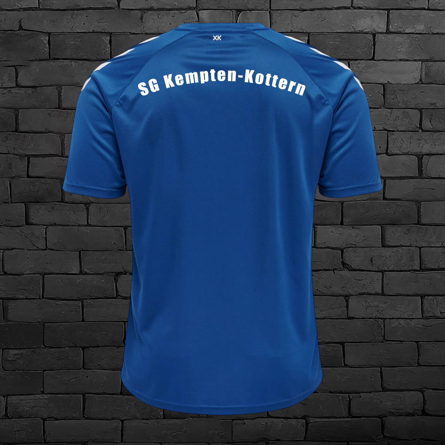 Trainingsshirt Kurzarm Blau