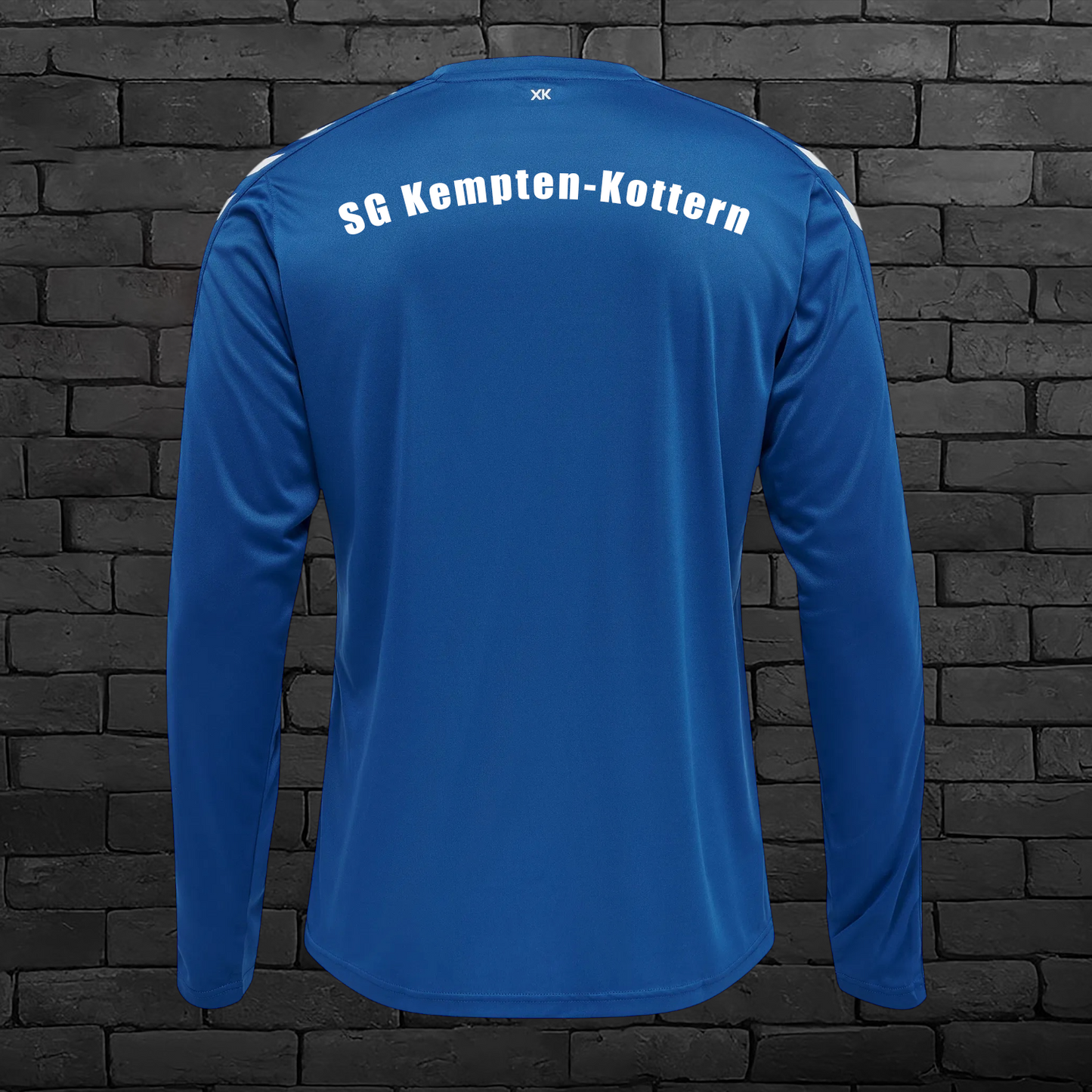 Trainingsshirt Langarm Blau