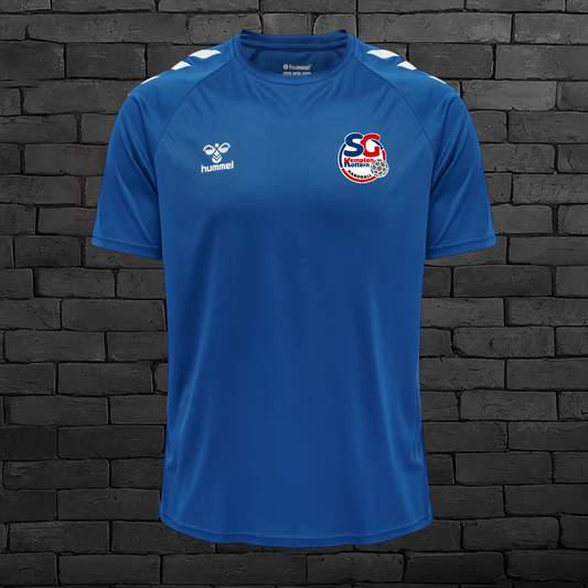 Trainingsshirt Kurzarm Blau