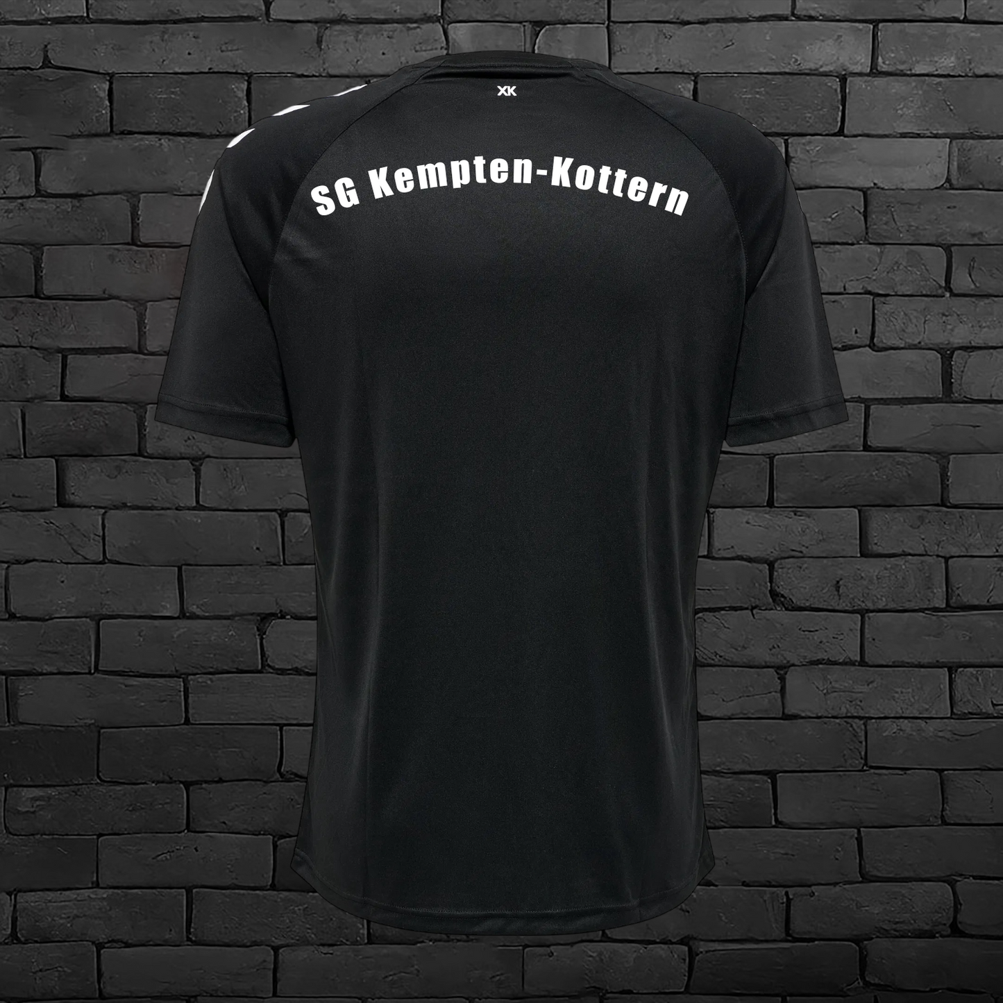 Trainingsshirt Kurzarm Schwarz
