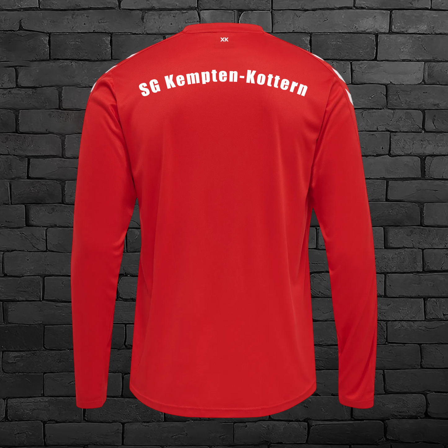 Trainingsshirt Langarm Rot