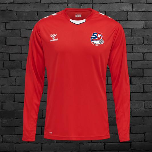 Trainingsshirt Langarm Rot