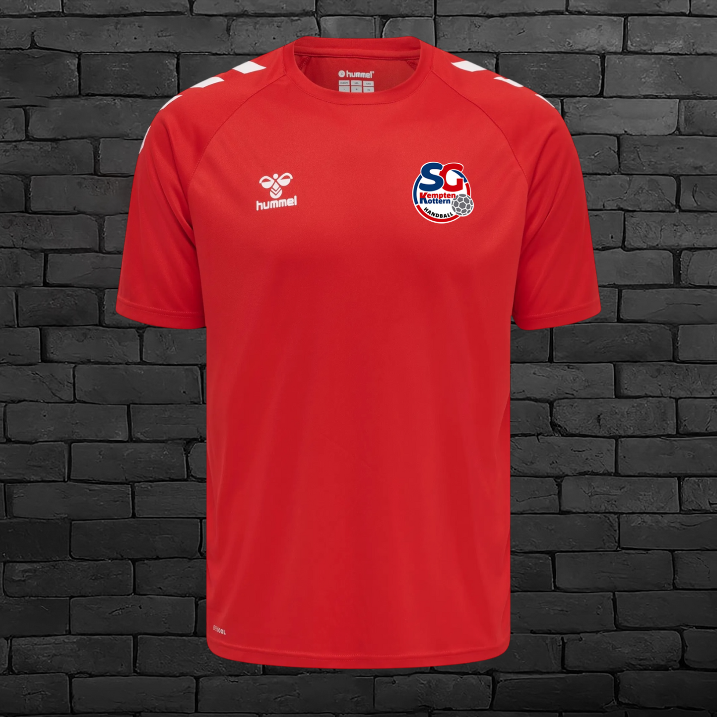 Trainingsshirt Kurzarm Rot